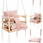 Kids-Room Hustawka dla Dzieci do Domu Ogrodu Rose 3w1 drewniana