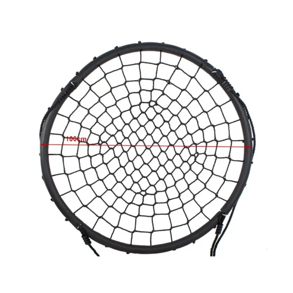 Nest swing Fotel hustawka bocianie gniazdo z oparciem Round Hanging Hammock for Kids