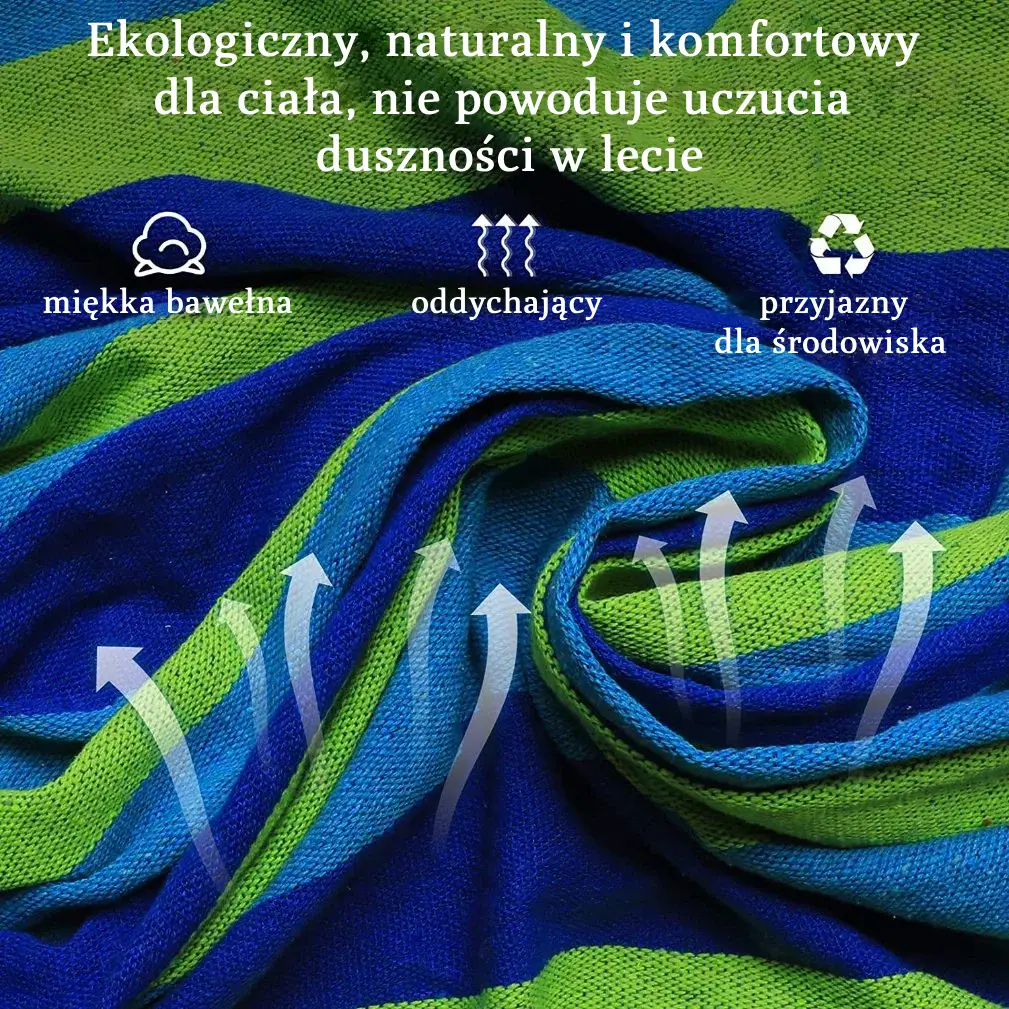 hustawka dla dzieci domowa i ogrodowa i hamak na balkon