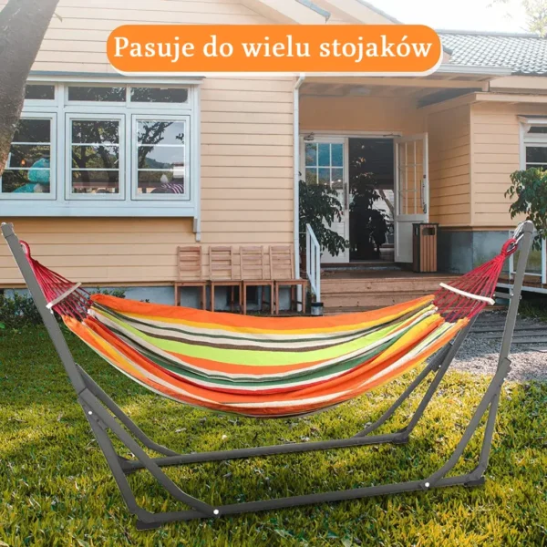 hustawka dla dzieci domowa i ogrodowa i hamak na balkon